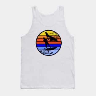 Retro Wing Surfer Tank Top